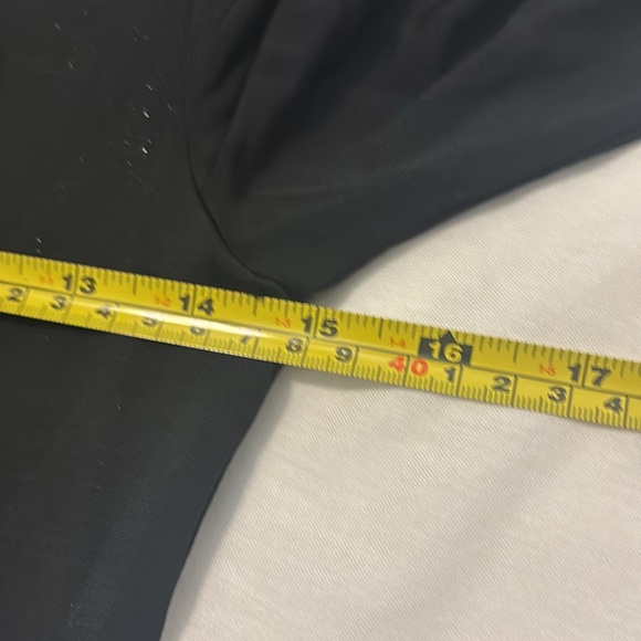 Ramy Brook Classic Black Heidi bodycon dress high neck shimmer lining SZ SM NWT - Picture 7 of 14